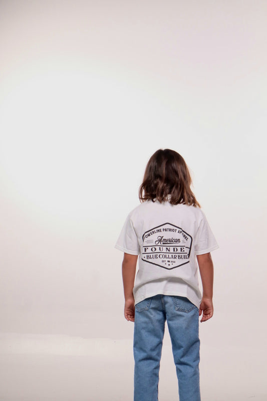 Kids American founded T-shirt