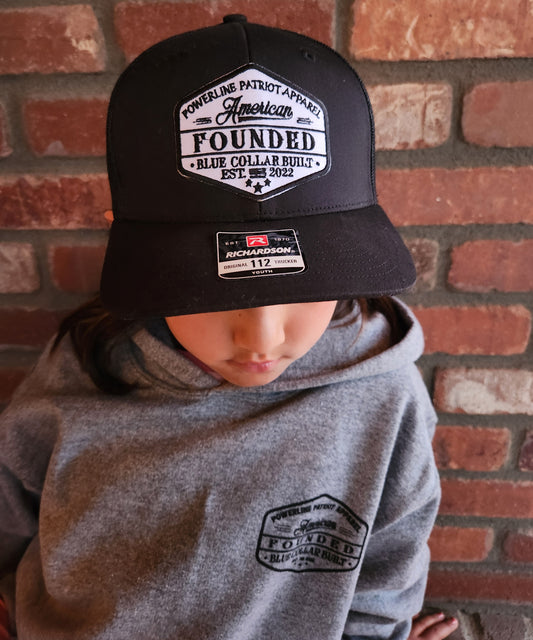 American Founded Patch Youth Hat