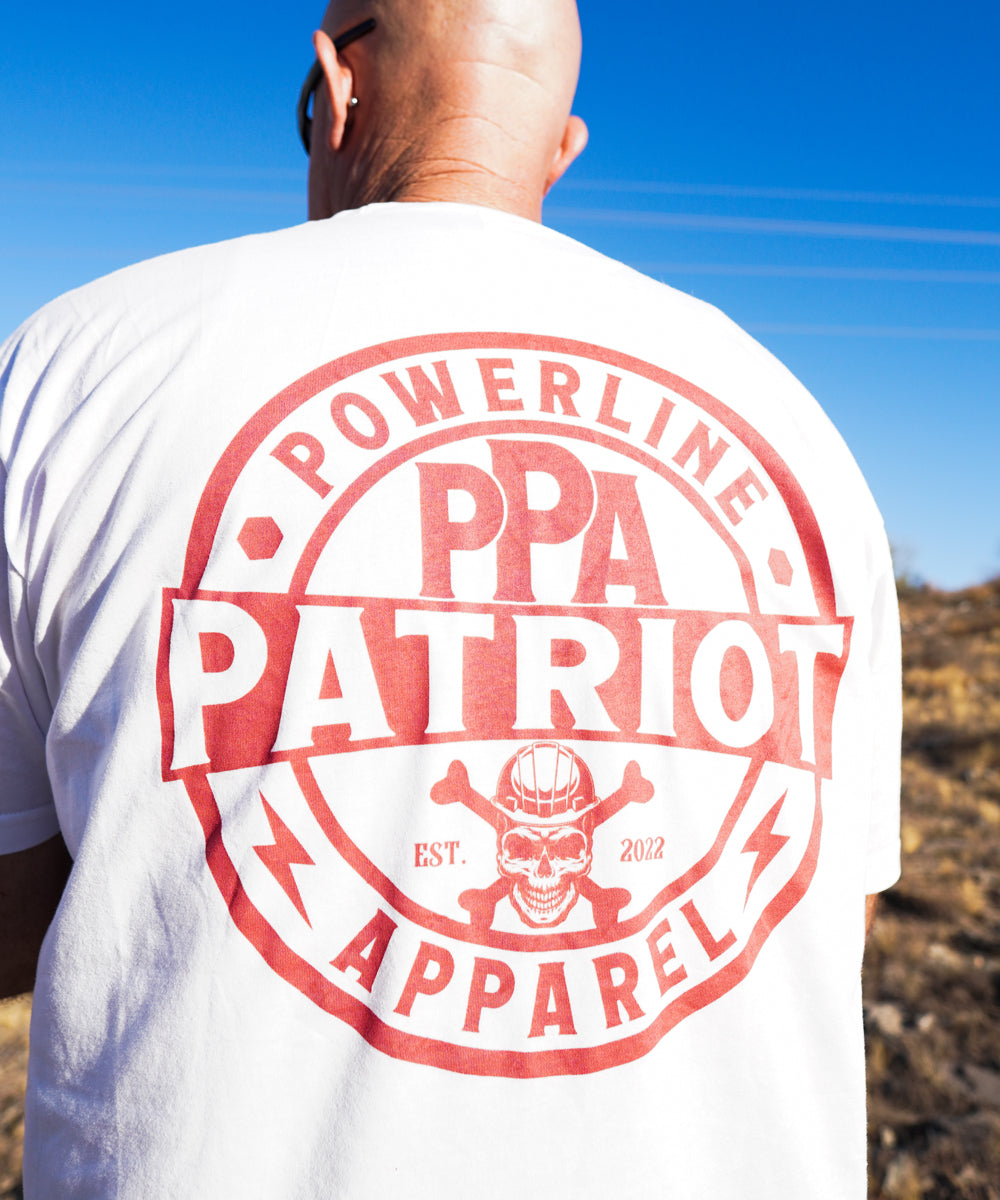 Powerline Patriot Logo Tee